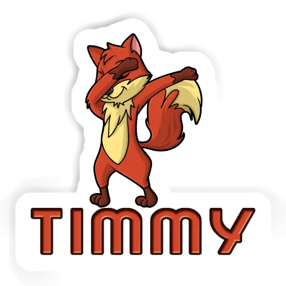 Renard Autocollant Timmy Notebook Image