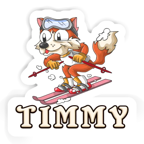 Skifuchs Aufkleber Timmy Image