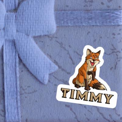 Fox Sticker Timmy Notebook Image