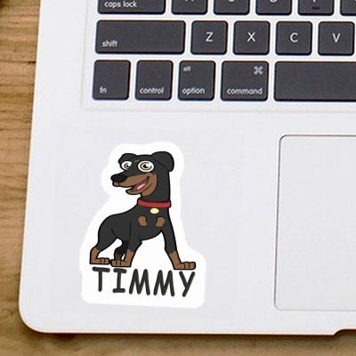 Sticker Timmy Pinscher Notebook Image