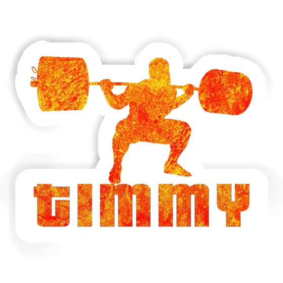 Sticker Timmy Weightlifter Gift package Image