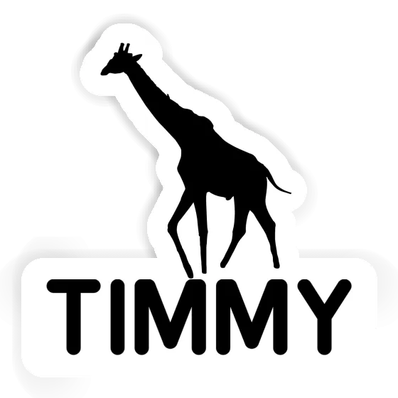 Aufkleber Timmy Giraffe Laptop Image