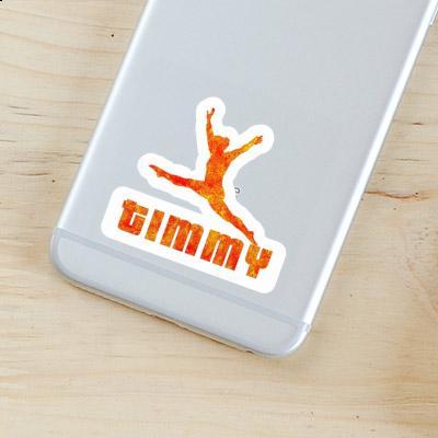 Gymnaste Autocollant Timmy Notebook Image