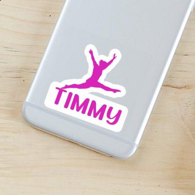 Timmy Sticker Gymnast Laptop Image