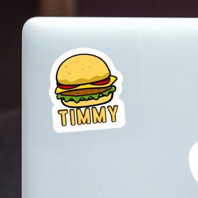 Autocollant Hamburger Timmy Notebook Image