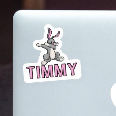 Dabbing Hare Sticker Timmy Notebook Image