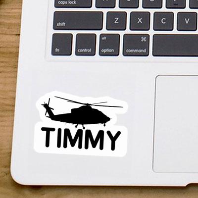 Sticker Helicopter Timmy Laptop Image