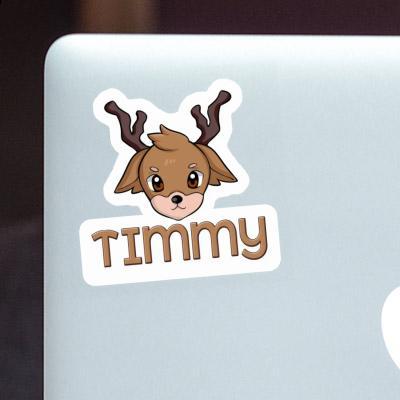 Autocollant Timmy Tête de cerf Laptop Image