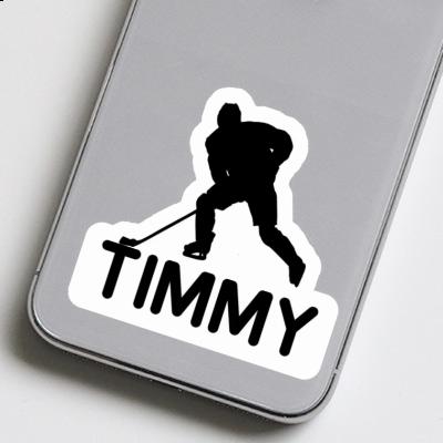 Sticker Hockey Player Timmy Laptop Image