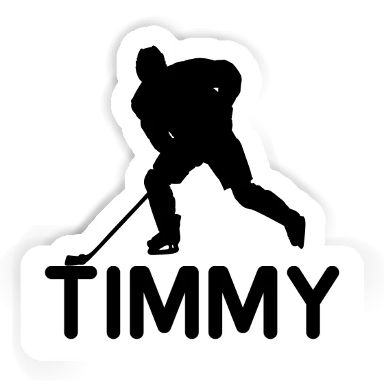 Sticker Hockey Player Timmy Image