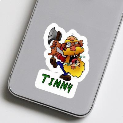 Sticker Lumberjack Timmy Notebook Image