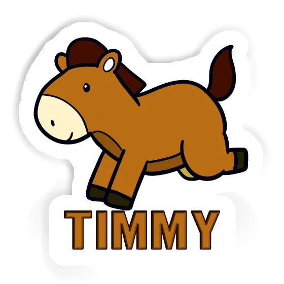 Sticker Pferd Timmy Laptop Image