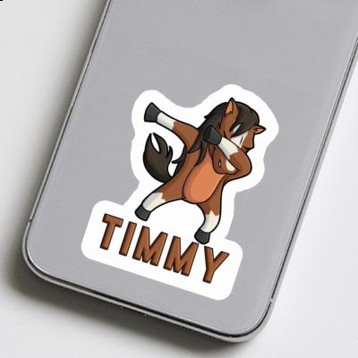 Sticker Dabbing Horse Timmy Laptop Image