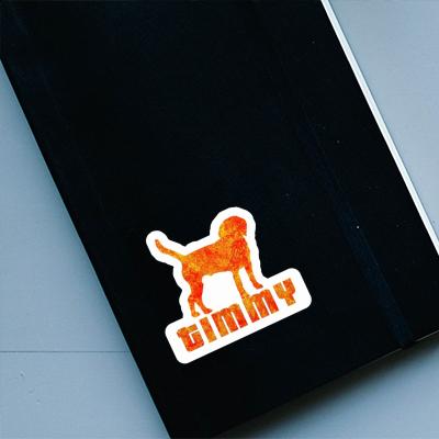 Aufkleber Timmy Hund Notebook Image