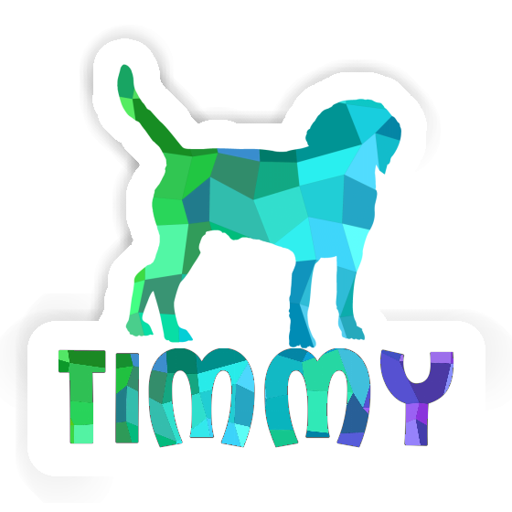 Chien Autocollant Timmy Image