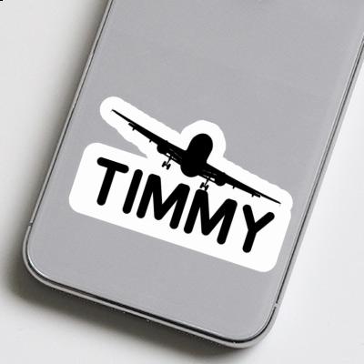 Sticker Airplane Timmy Laptop Image