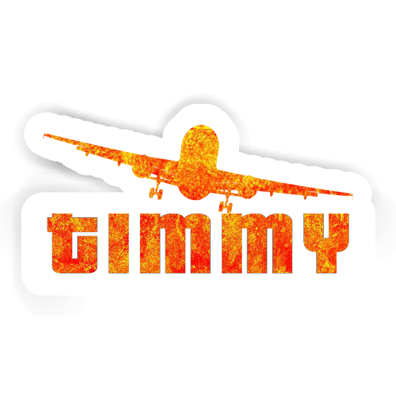 Sticker Airplane Timmy Image