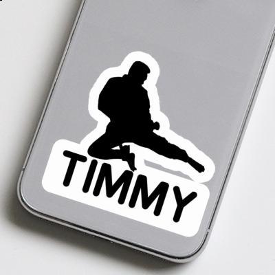 Karateka Sticker Timmy Notebook Image