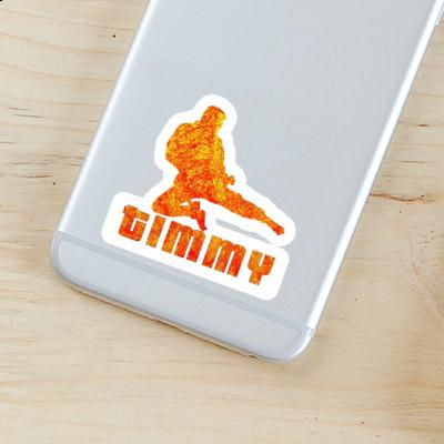 Karateka Sticker Timmy Notebook Image