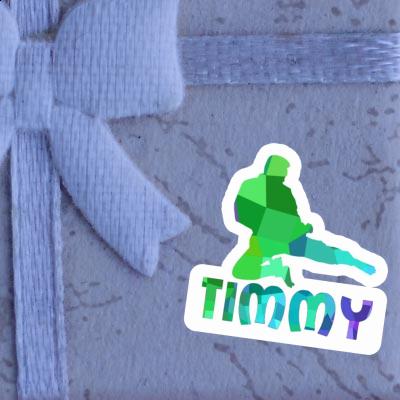 Sticker Karateka Timmy Laptop Image