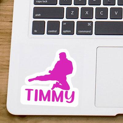 Sticker Timmy Karateka Notebook Image