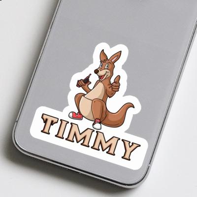 Kangaroo Sticker Timmy Laptop Image