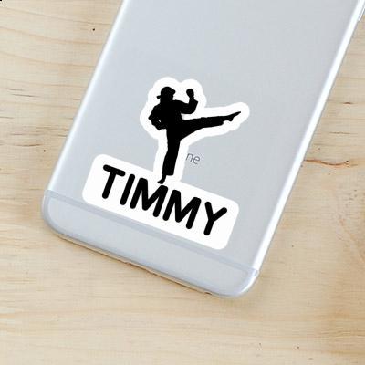 Sticker Timmy Karateka Notebook Image