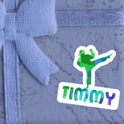 Timmy Sticker Karateka Laptop Image