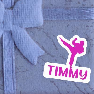 Sticker Timmy Karateka Laptop Image