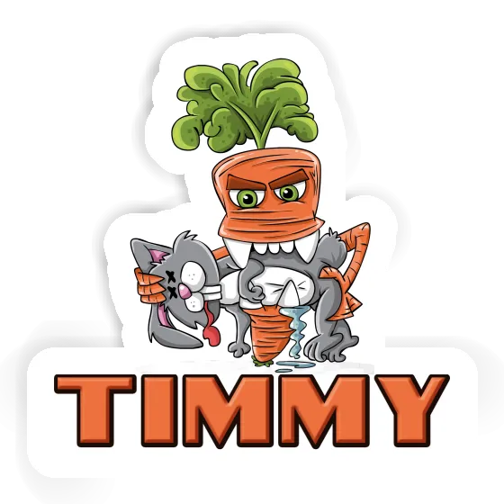 Timmy Sticker Monster Carrot Laptop Image