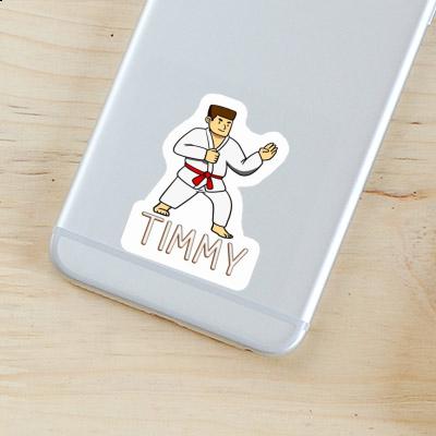 Karateka Sticker Timmy Notebook Image