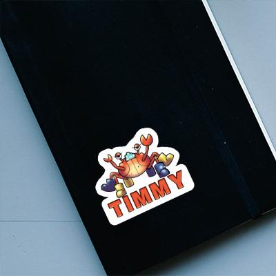 Sticker Timmy Crab Notebook Image