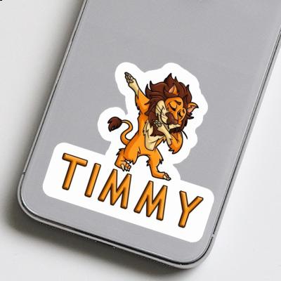 Sticker Dabbing Lion Timmy Image