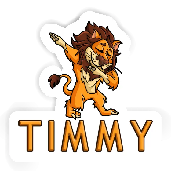 Sticker Dabbing Lion Timmy Gift package Image