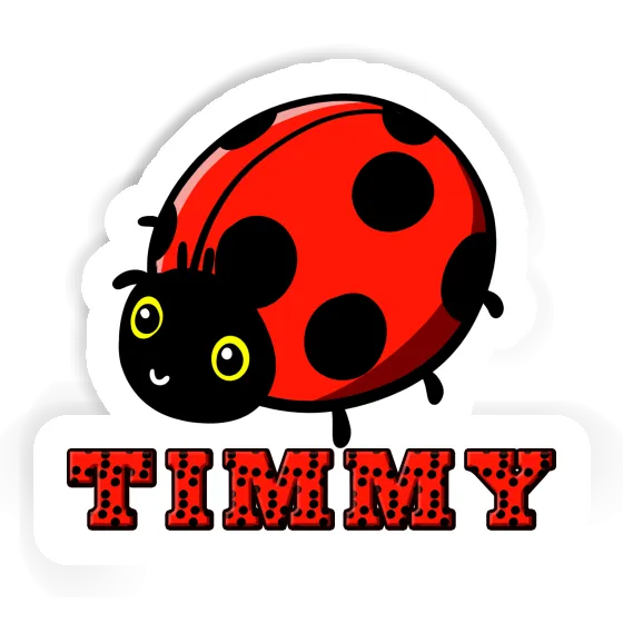 Autocollant Coccinelle Timmy Laptop Image