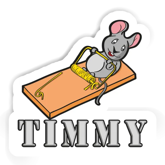 Sticker Fitness Mouse Timmy Gift package Image