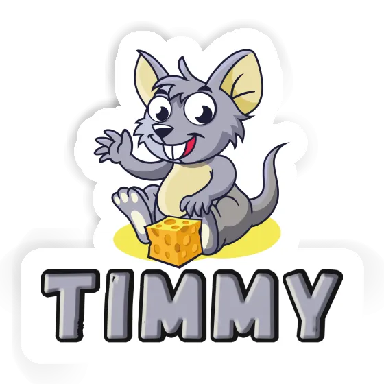 Mouse Sticker Timmy Laptop Image