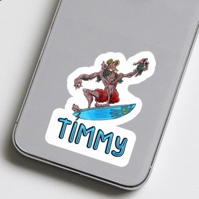 Surfer Sticker Timmy Laptop Image