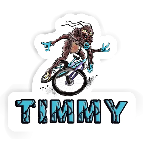 Sticker Biker Timmy Notebook Image