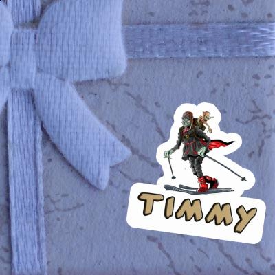 Sticker Telemarker Timmy Notebook Image