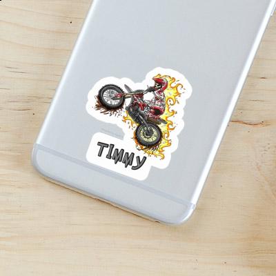 Sticker Motocrosser Timmy Notebook Image