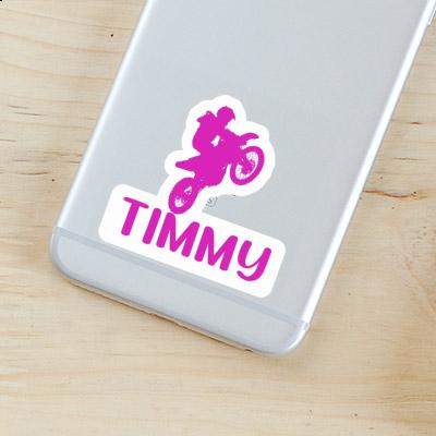 Timmy Sticker Motocross Rider Image