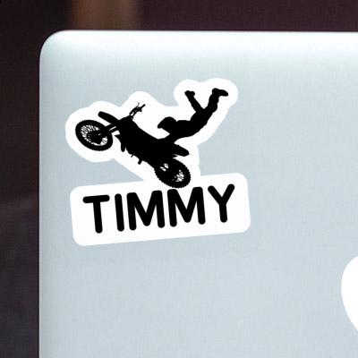 Motocrossiste Autocollant Timmy Notebook Image