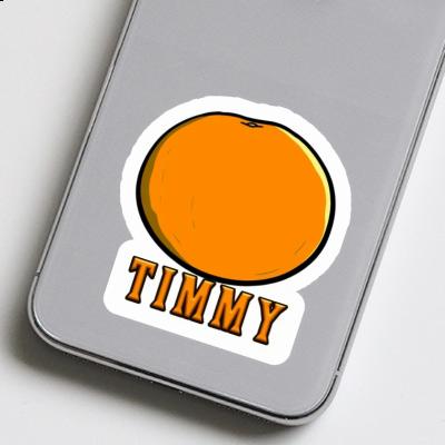 Autocollant Orange Timmy Laptop Image