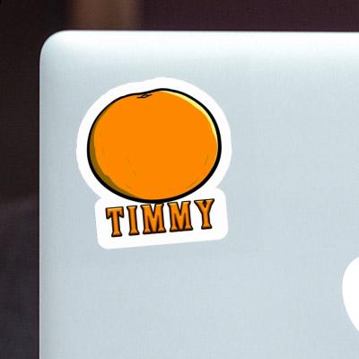 Sticker Timmy Orange Notebook Image