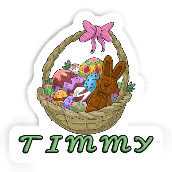 Timmy Sticker Easter basket Image