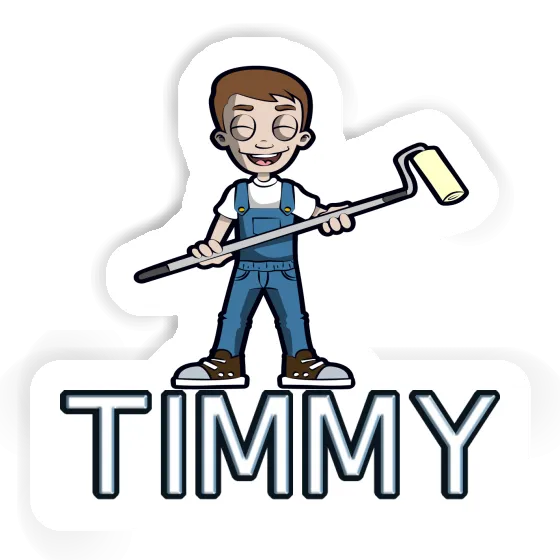 Sticker Maler Timmy Notebook Image