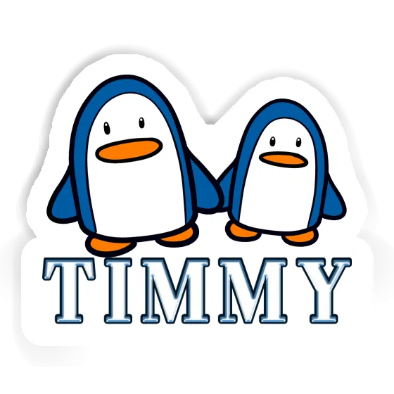 Sticker Timmy Pinguin Notebook Image