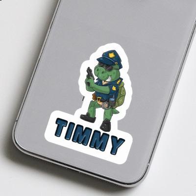 Sticker Timmy Officer Notebook Image