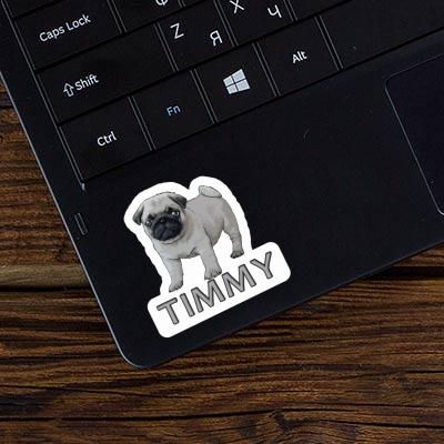 Sticker Pug Timmy Laptop Image